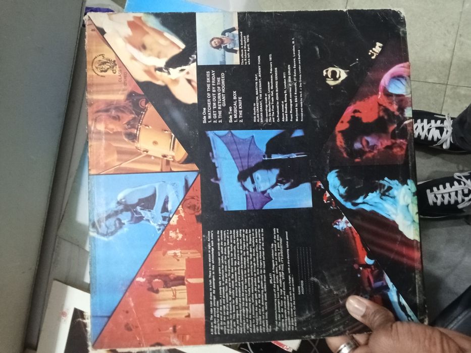 Vinil Genesis live