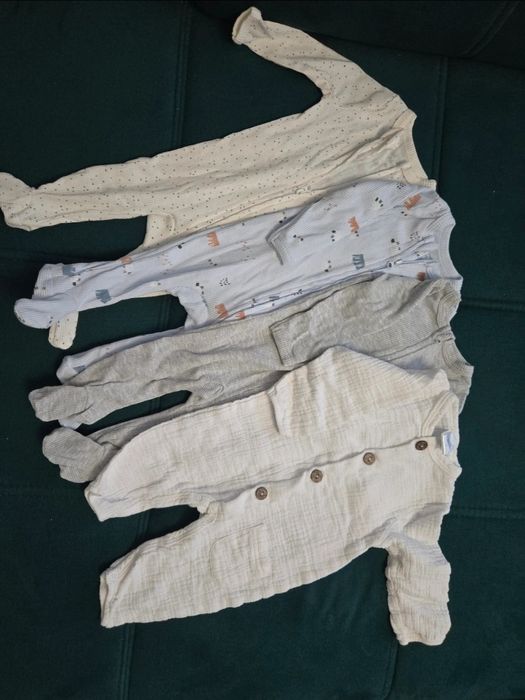 Paka ubrań chłopięcych rozm 56-68, 122szt