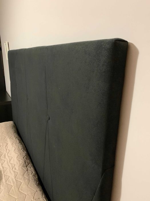 Estrado de cama casal com cabeceira  medidas : 150cmx190cm