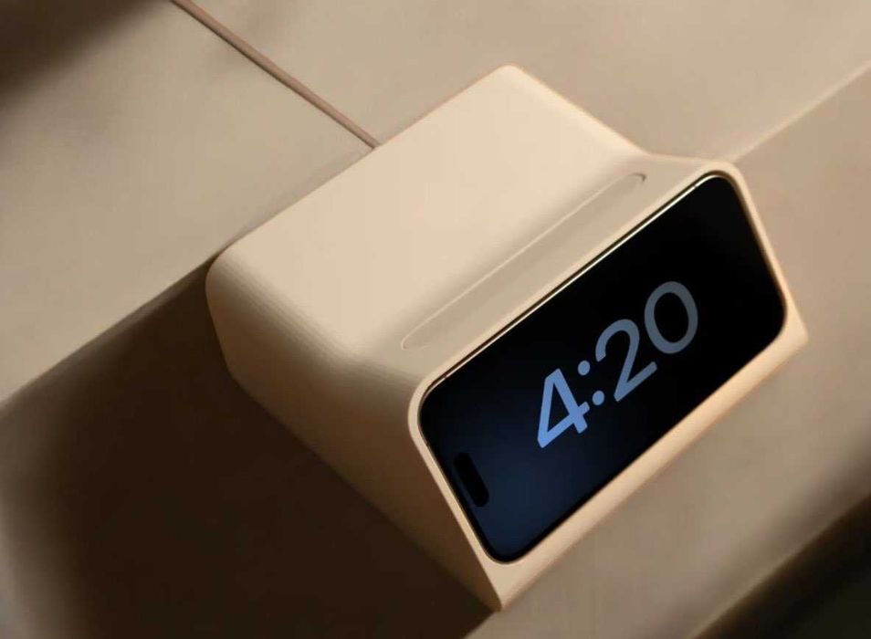 Dock Standby Mode com Carregamento Wireless para iPhone e AirPods