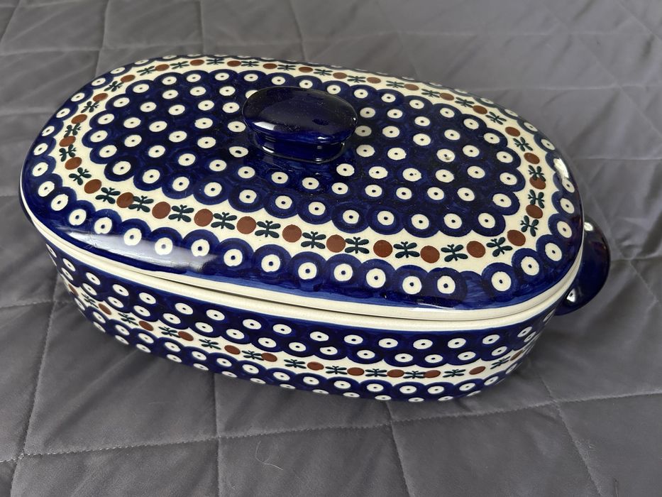 Chlebak Bolesławiec duży 37x18x17