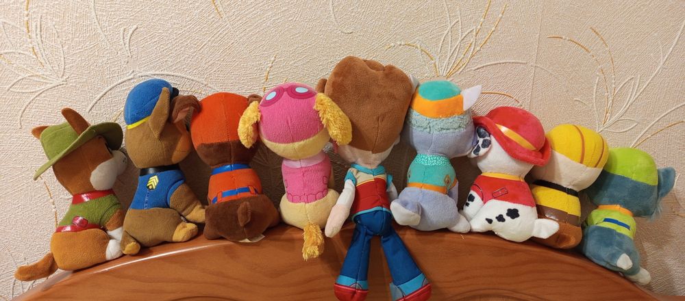 Щенячий патруль Глазастики Оригинал Мягкие игрушки фирма Ty