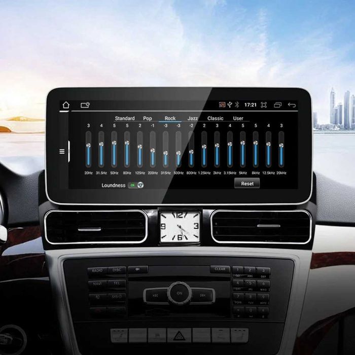 CarPlay Android Auto Radio Android GPS Nawigacja BT WiFi 4G USB MP3 MP4 YouTube Bluetooth Mercedes ML W166 System NTG4.5 Harman Kardon
