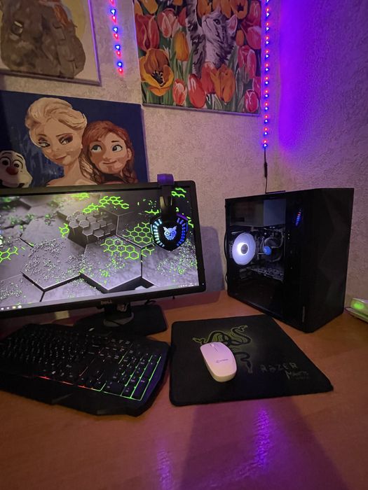 Комп’ютер i3 9100f 4.1ггц | 1050ti 4gb | RAM 8gb | SSD 128 + HDD 512