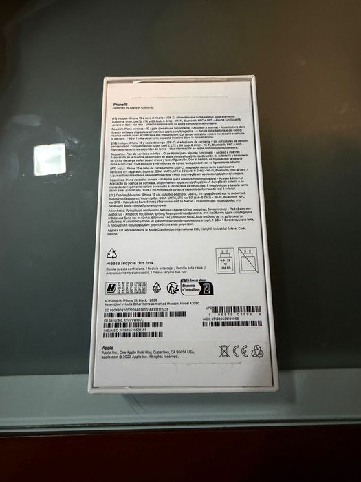 Iphone 15 com 1 ano de uso