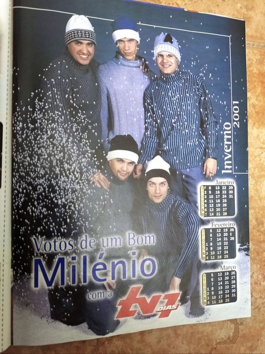 Revista TV7dias de janeiro de 2001