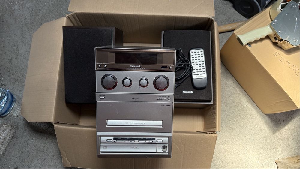 Aparelhagem Panasonic SA-PM15 Completa com Comando