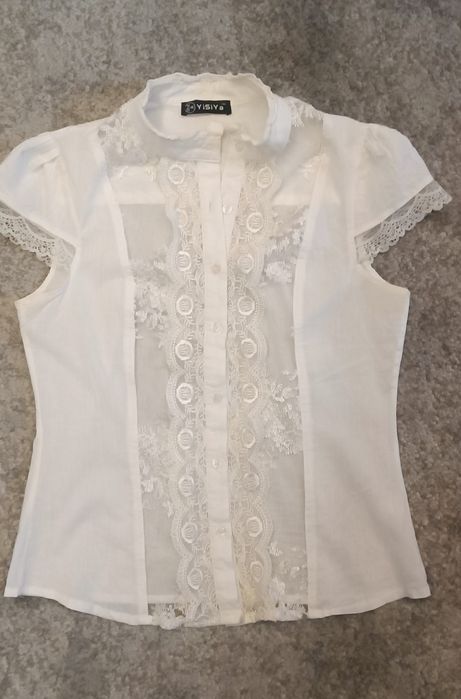 Bluzka biała elegancka