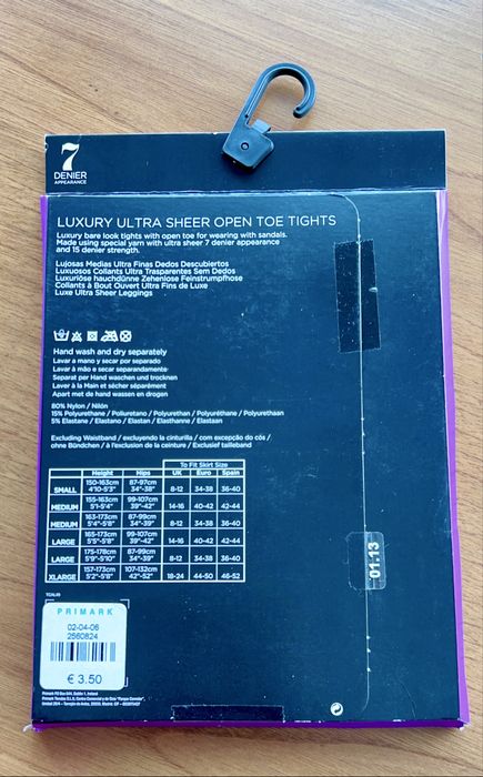 Collants de verão sem biqueira