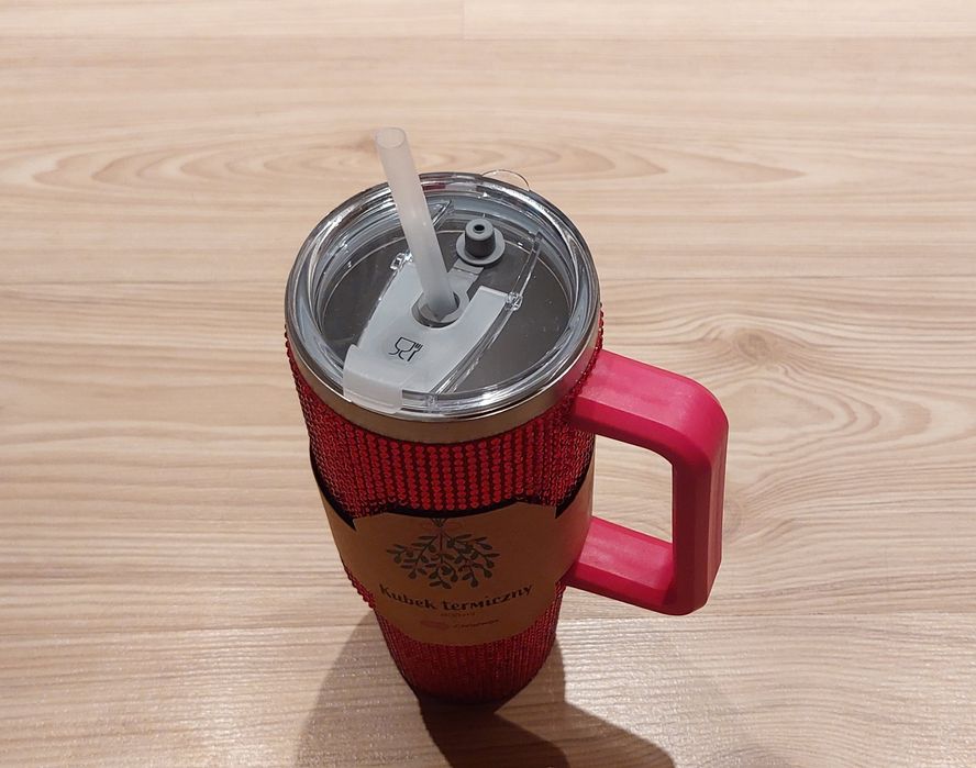 Kubek termiczny Eloy czerwony