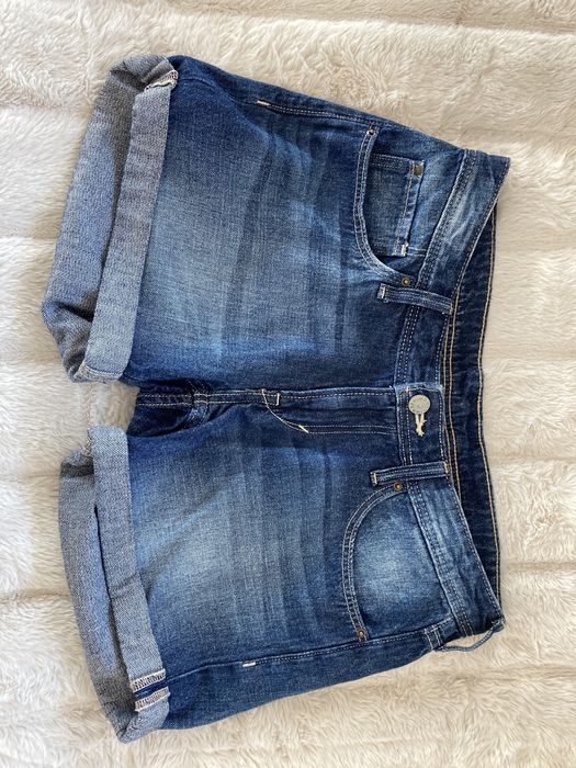 Spodenki jeansowe niebieskie