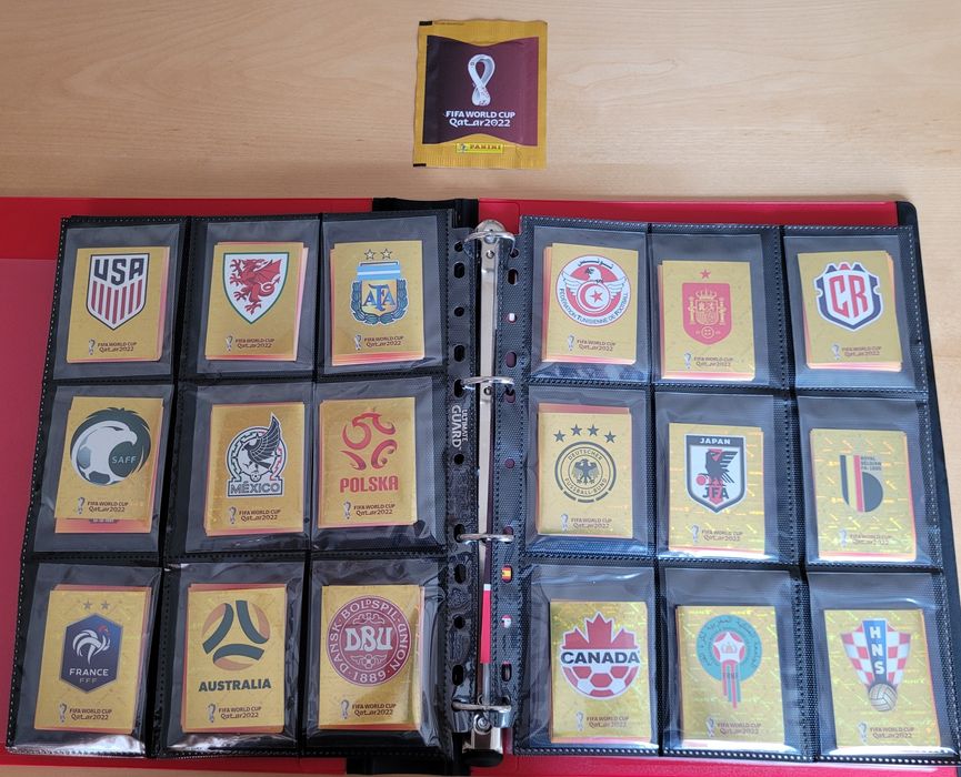 Coleção completa Panini Fifa world cup 2022 Qatar - 2 versões