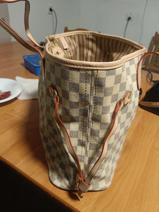 Louis Vuitton Neverfull MM Damier Azur – ORYGINAŁ