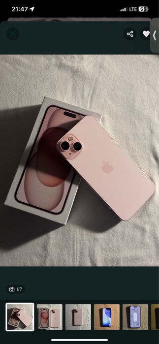 iPhone 15 Plus 128GB (ID/iCloud Lock) на запчасти / донор. Идеал!