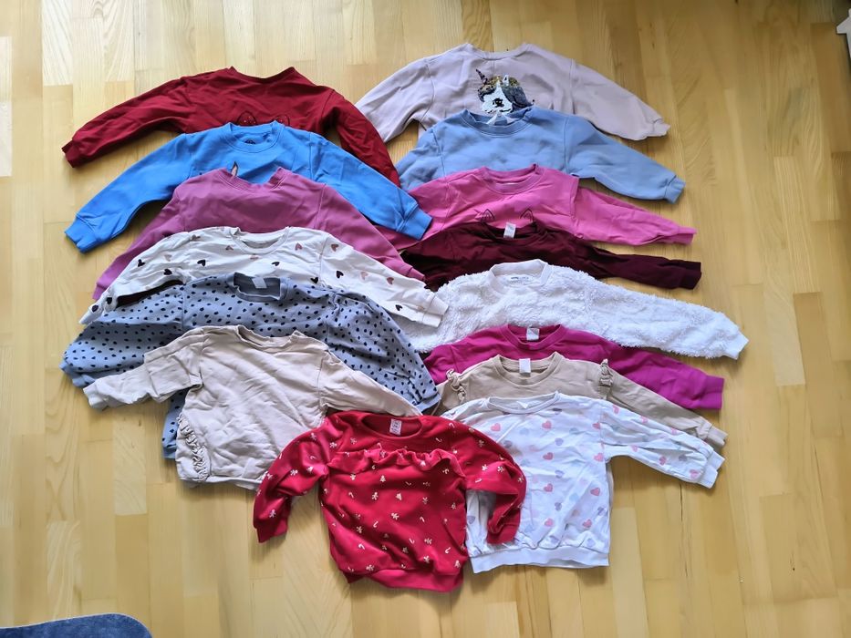 Paka ubrań dziewczęcych 98/104