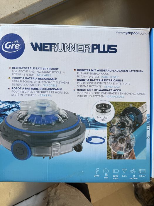 Robot limpeza de piscinas