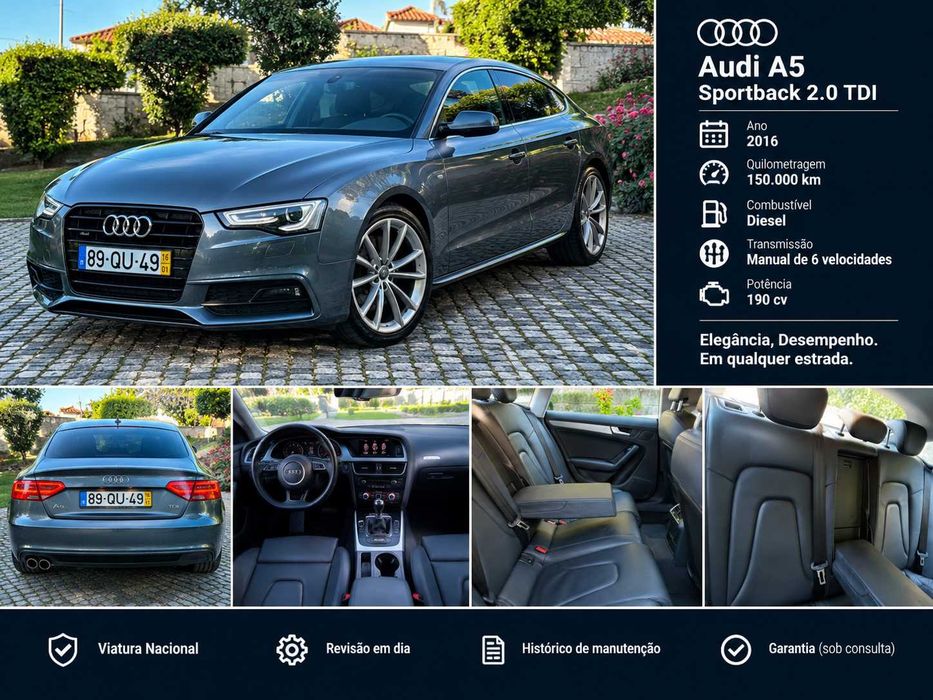 Audi A5 Sportback S-line
