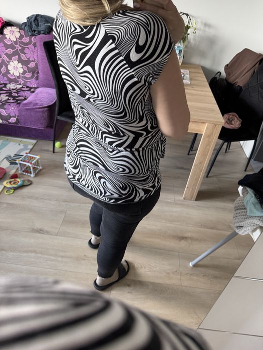 Bluzka z krotkim rekawem damska