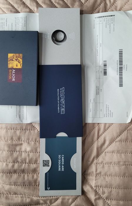 wearable obrączka płatnicza Tapster