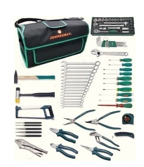 Mala de Ferramenta em tecido Sintético Jonnesway 78 peças