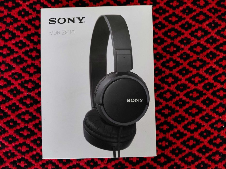 Auscultadores Novos Sony MDR - ZX110 Preto