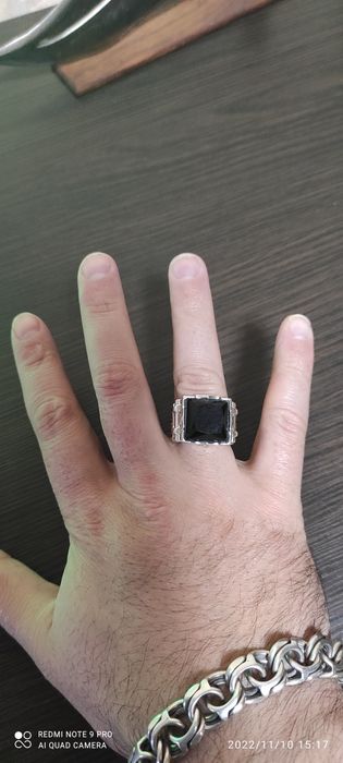 Мужская печатка , кольцо , перстень