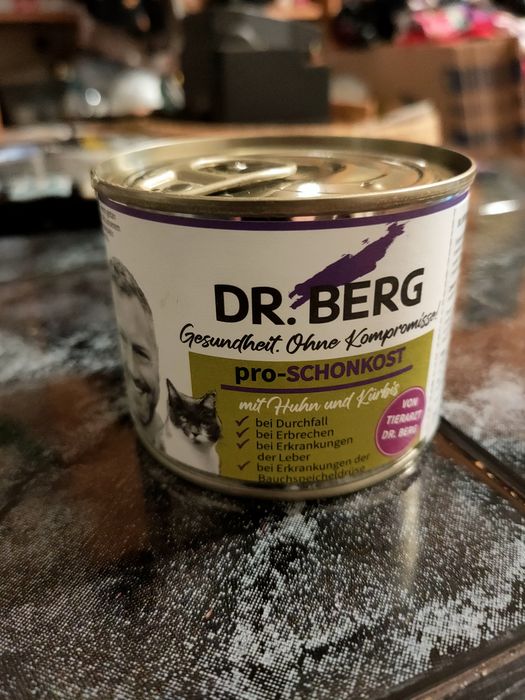Dr. Berg Cat Pro-SCHONKOST na schorzenia trzustki, wątroby, żołądka 5 puszek po 200 gram