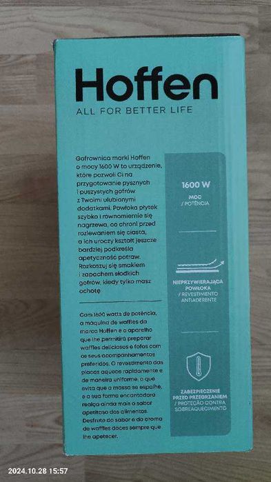 Gofrownica marki Hoffen - WZÓR 02
