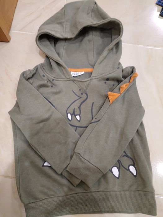 Кофта тепла на флісі, динозаври