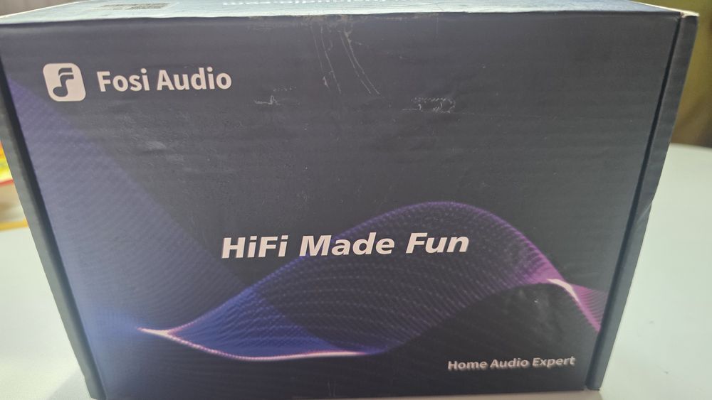 Фонокоректор Fosi Audio BOX X1 MM Phono Preamp новий комплект