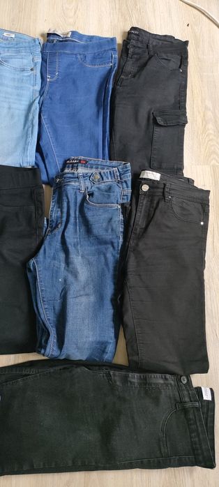 Jeans jeansy denim 12szt M