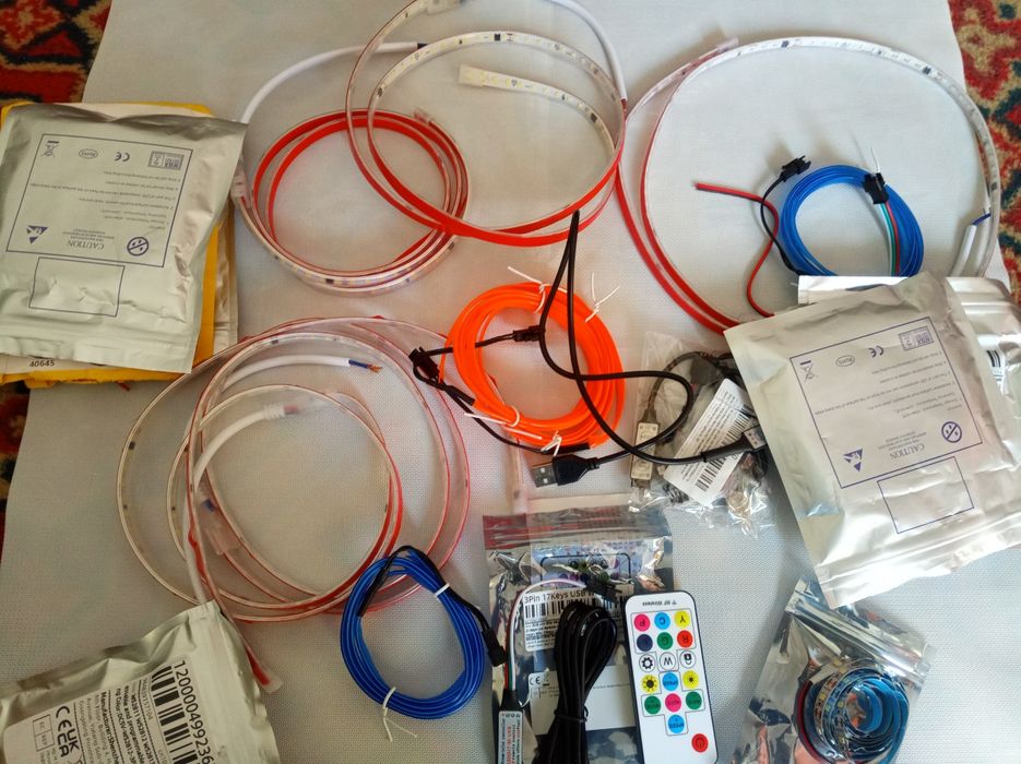LED лента RGB —   5V и USB Bluetooth 5V
