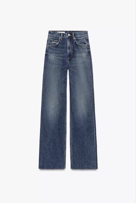 Джинси zara wide leg 36 розмір