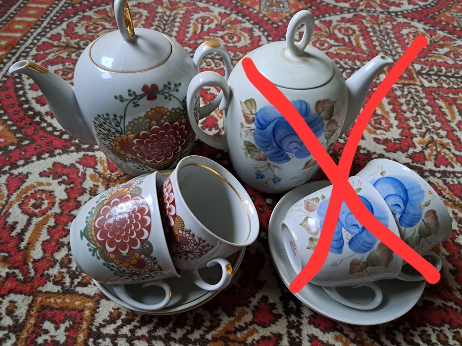 Чайний сервіз на 6 осіб