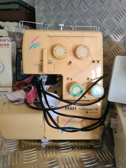 Overlock hobbylock pfaff 776 niemiecki overlock 4 nici