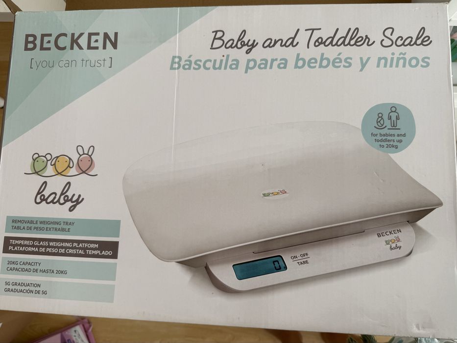 Balança digital de bebé e criança como NOVA