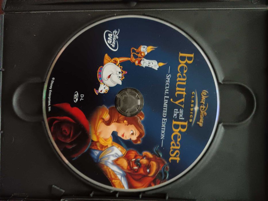 filme dvd original - a bela e o monstro