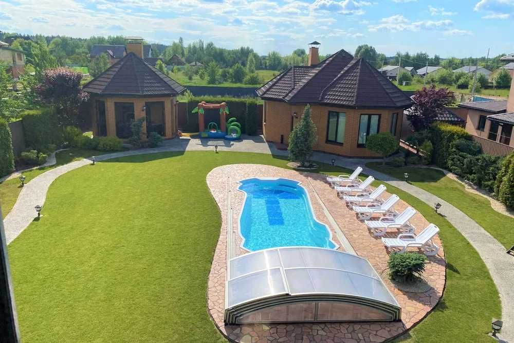 20 Оренда розкішного будинку 2 басейни, лазня Житомирська 10 км