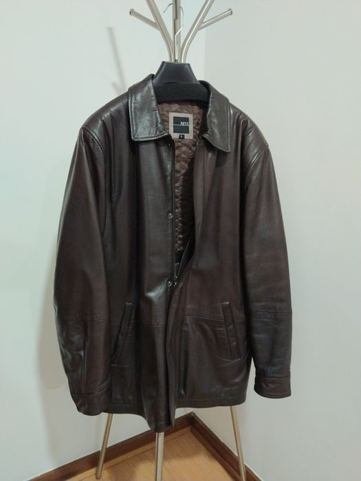 Casaco em Pele Vintage