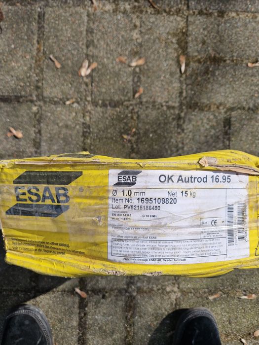 Esab OK Autorod 16.95 - drut spawalniczy