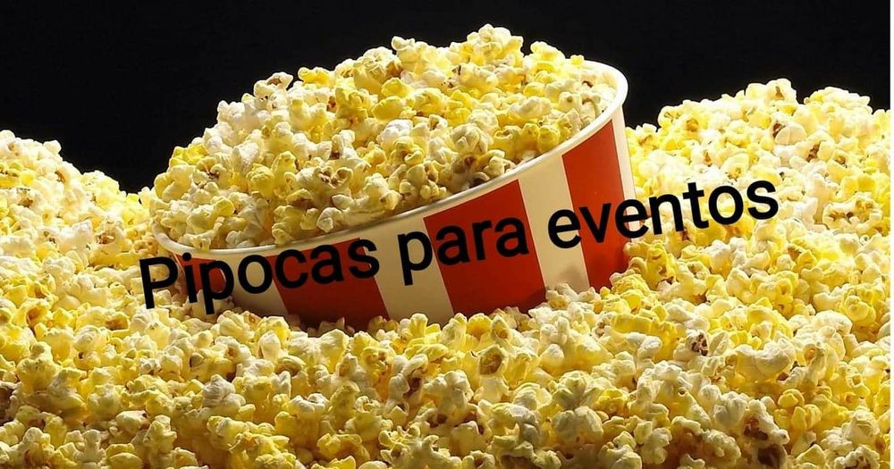 Carrinho de pipocas e algodão doce para eventos