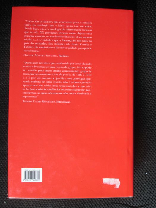 A Poesia da Presença, de Adolfo Casais Monteiro