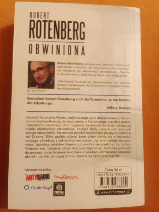 Robert Rotenberg Obwiniona Tania wysyłka