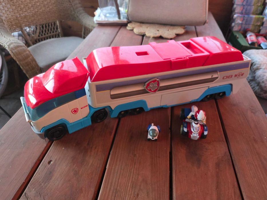 Psi patrol patrolowiec ciężarówka figurka ryder