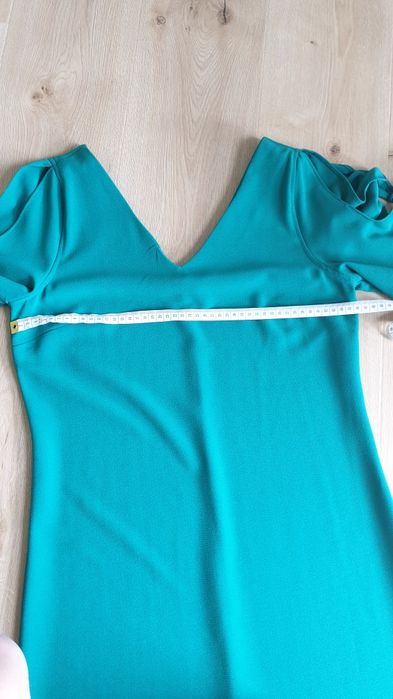 sukienka butelkowa zieleń