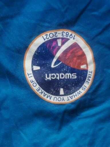 Swatch koszulka tshirt unisex rozmiar M NASA