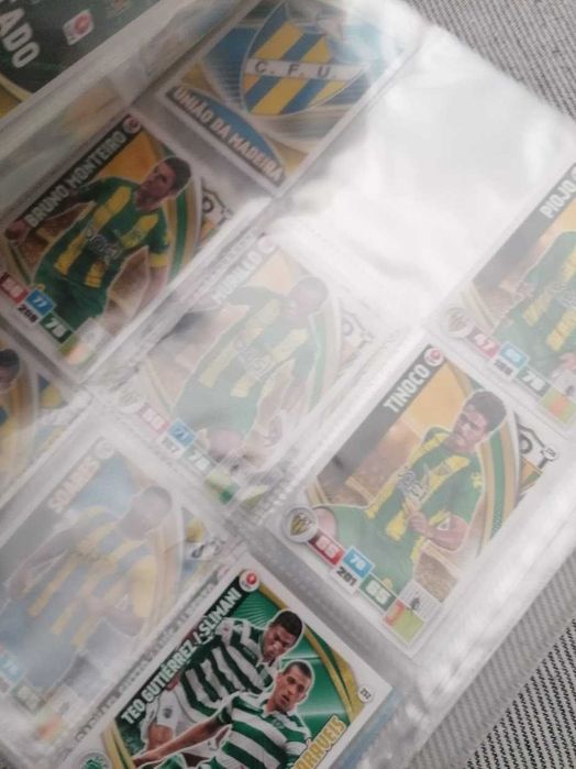 Caderneta Cromos - Football - Adrenalyn XL - Primeira Liga Nos 2014-15