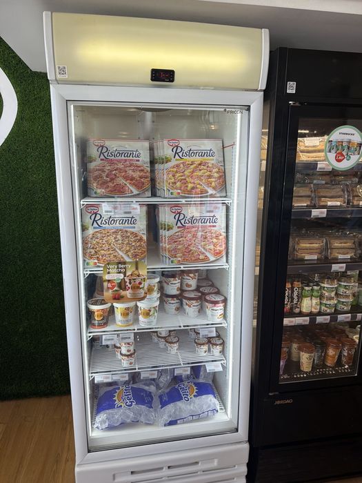 Vitrine vertical Fricon congelação frio ventilado gelados semifrios )