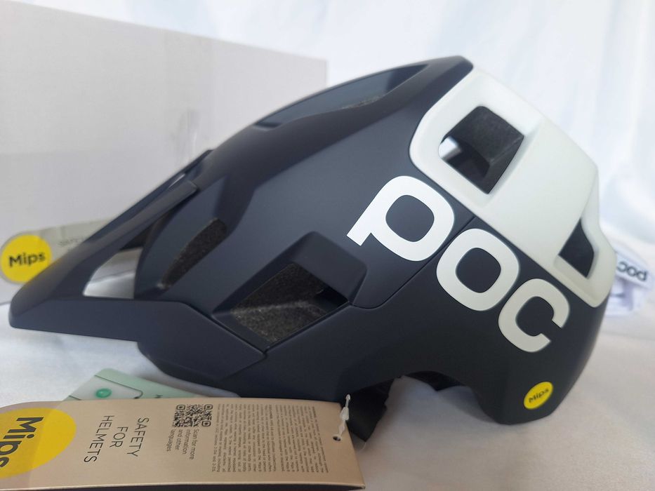 Kask rowerowy Poc Kortal Race Mips Apatite Navy Hydrogen White M/L 55-58cm