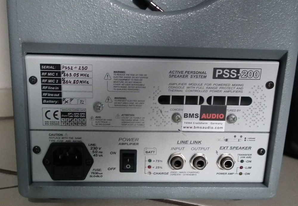 BMS-Audio przenośny plenerowy system nagłośnieniowy